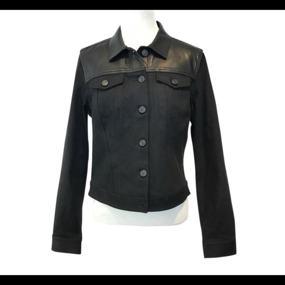 Burberry Northfield Mixed Media Jacket XS - NWT - Picture 3 of 3